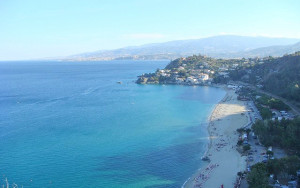 spiaggia di caminia panorama