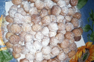 castagnole con ricotta